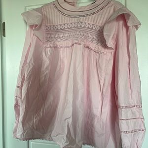 NWT Pink JCrew Blouse